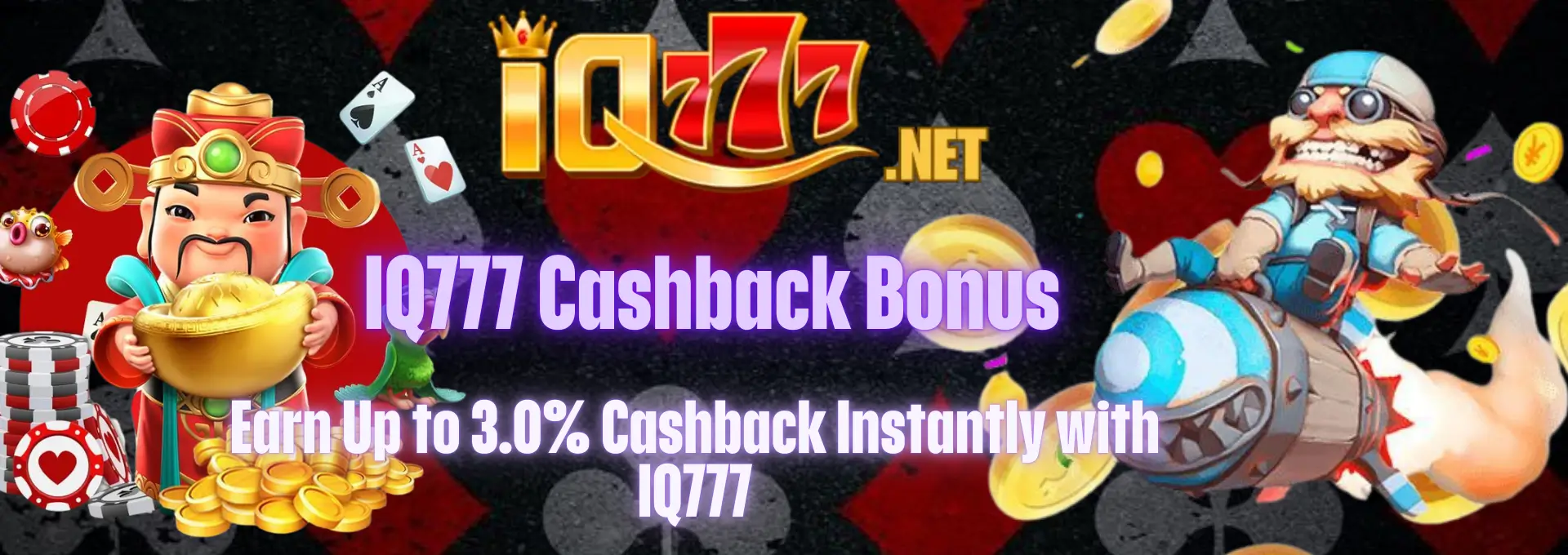 IQ777 Cashback Bonus